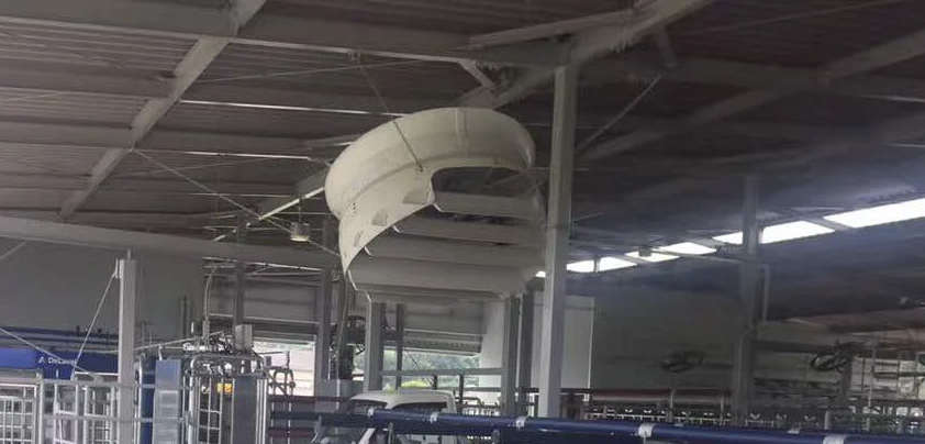 Cyclone Plus ensuring best barn climate in Taiwan
